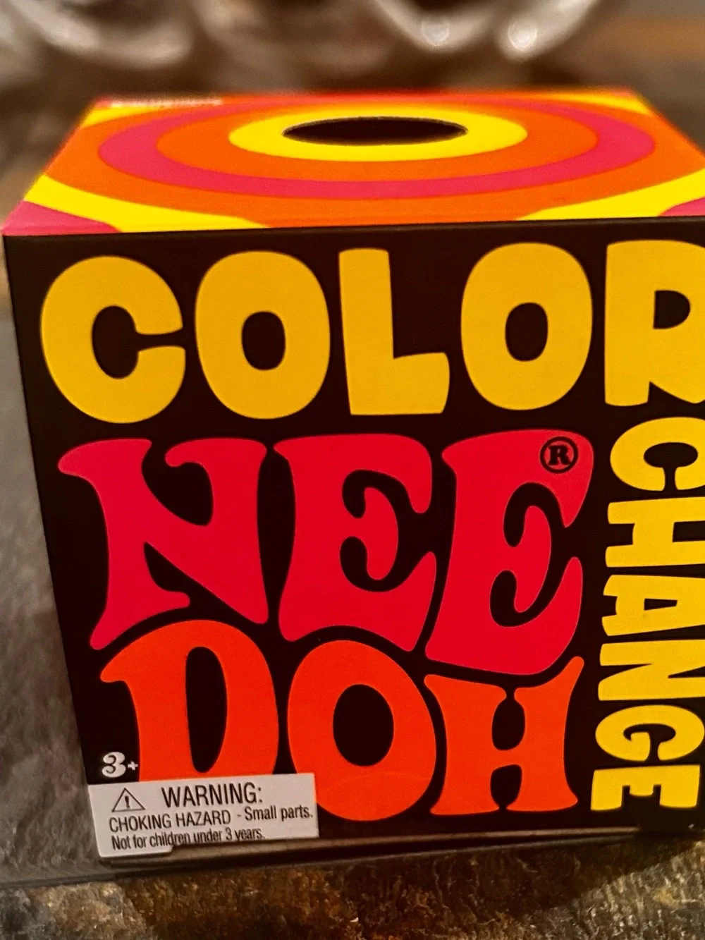 Needoh. Color Change Kids Toy - blue. New. Authentic